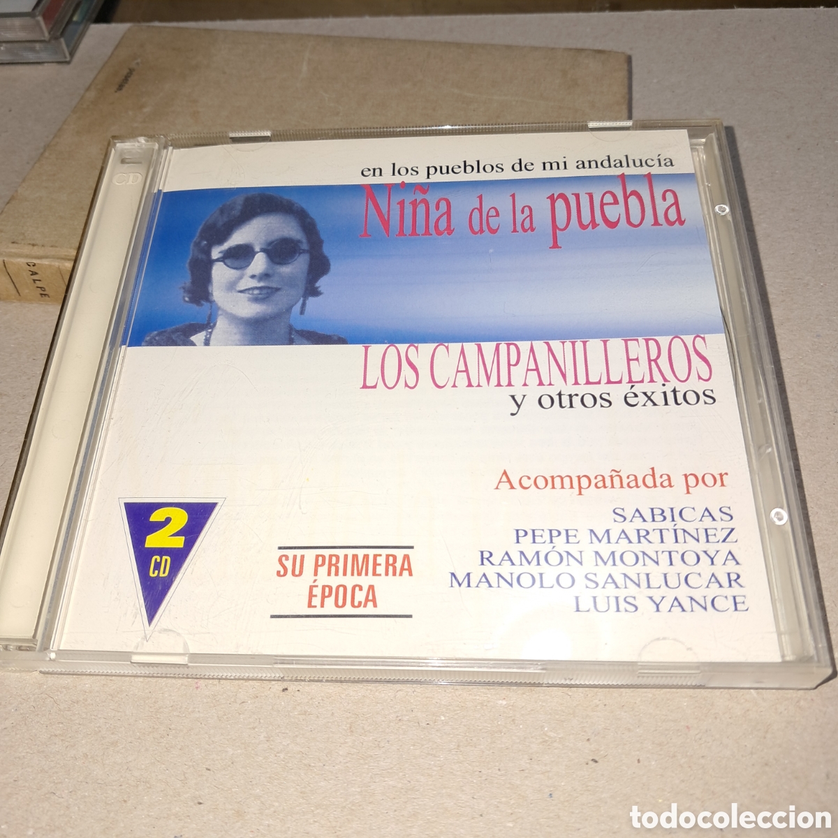 CDs de m&uacute;sica: Ni&ntilde;a de la puebla , 2 compac disc - Foto 1