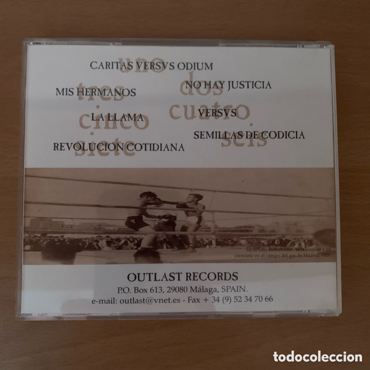 CDs de m&uacute;sica: Cd versvs trece de 1998 versus - Foto 3