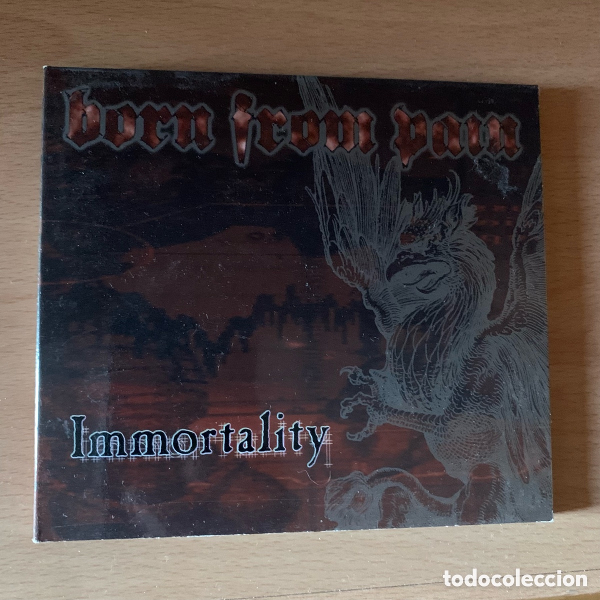 CDs de m&uacute;sica: Cd born from pain immortality del 2000 - Foto 1