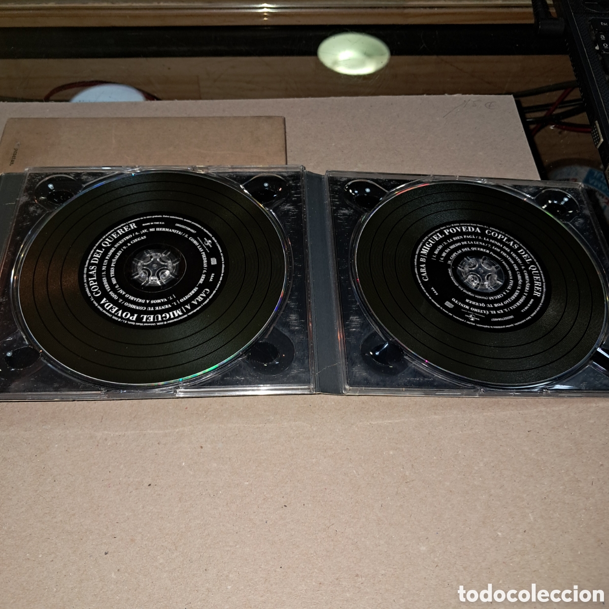 CDs de m&uacute;sica: Miguel Poveda, Coplas del querer, Compact disc - Foto 3