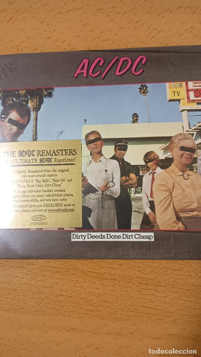 CDs de m&uacute;sica: ACDC - Dirty Deeds Done Dirt Cheap - Remasters 2003 - Foto 1