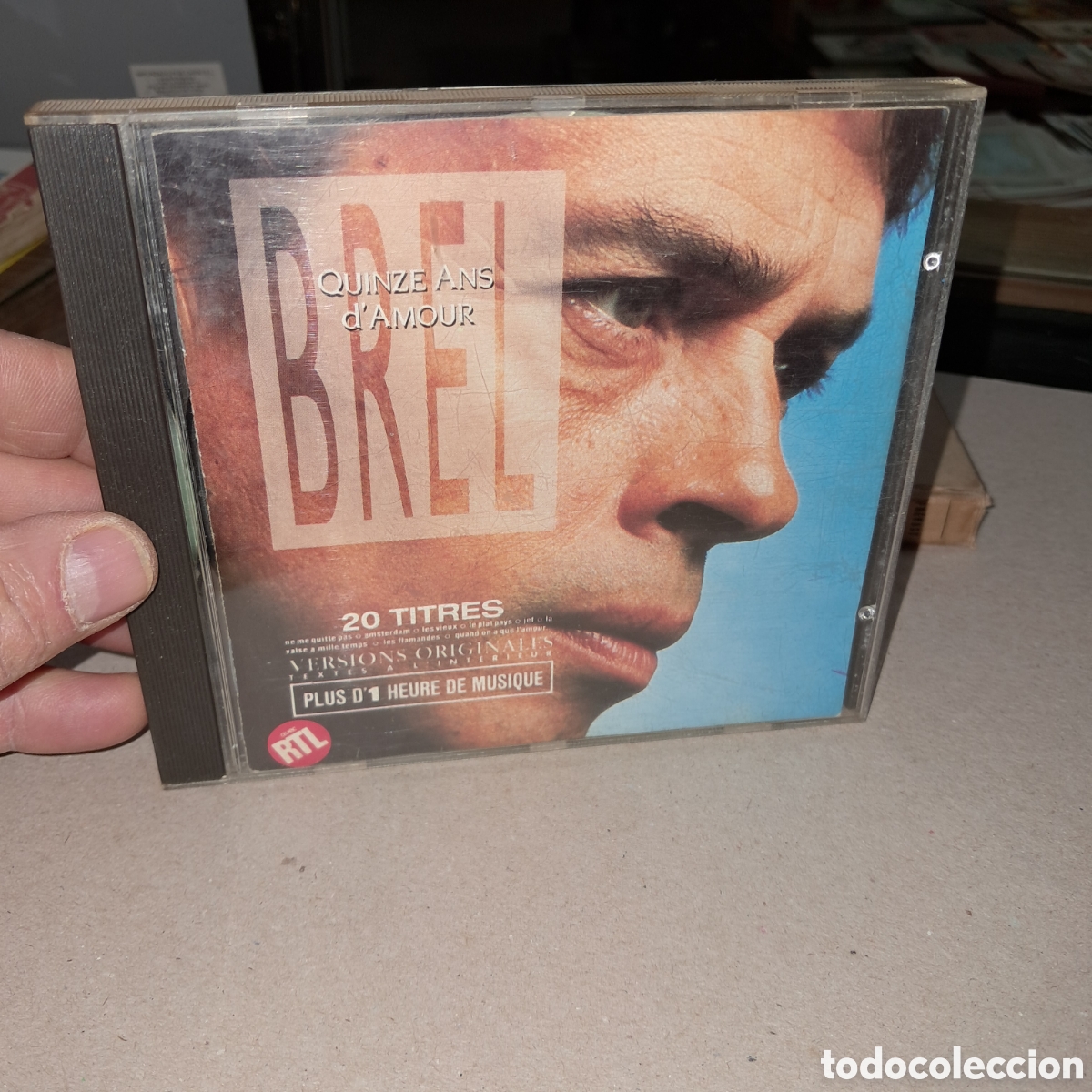 CDs de m&uacute;sica: Brel, Quinze ans damour, compact disc - Foto 1