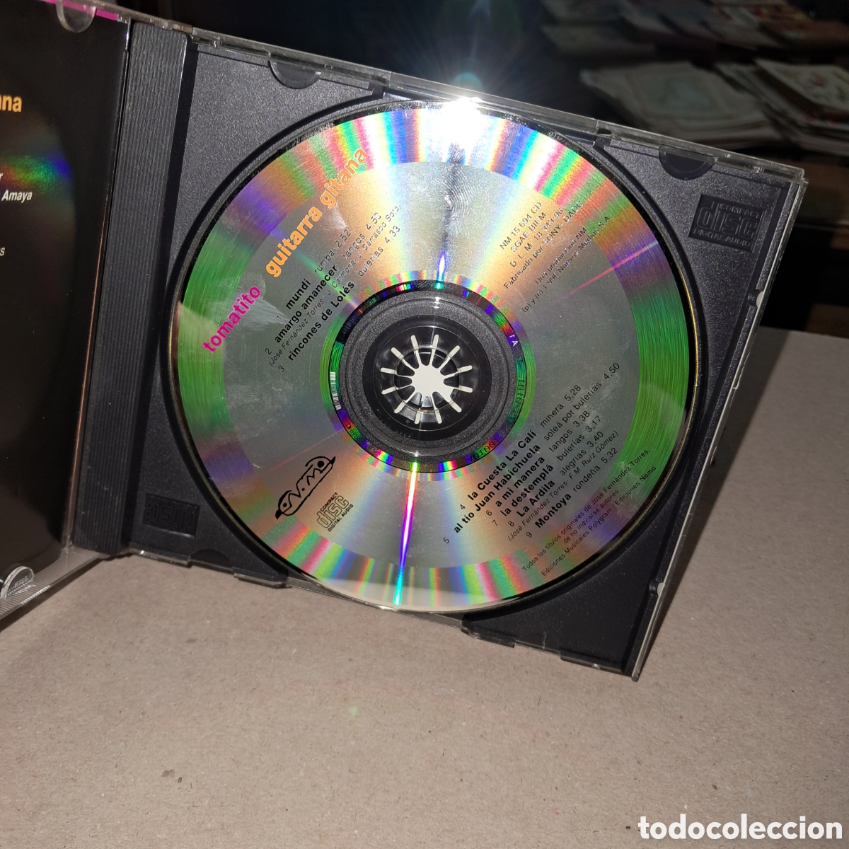 CDs de m&uacute;sica: Tomatito, Guitarra gitana, Compact disc - Foto 2