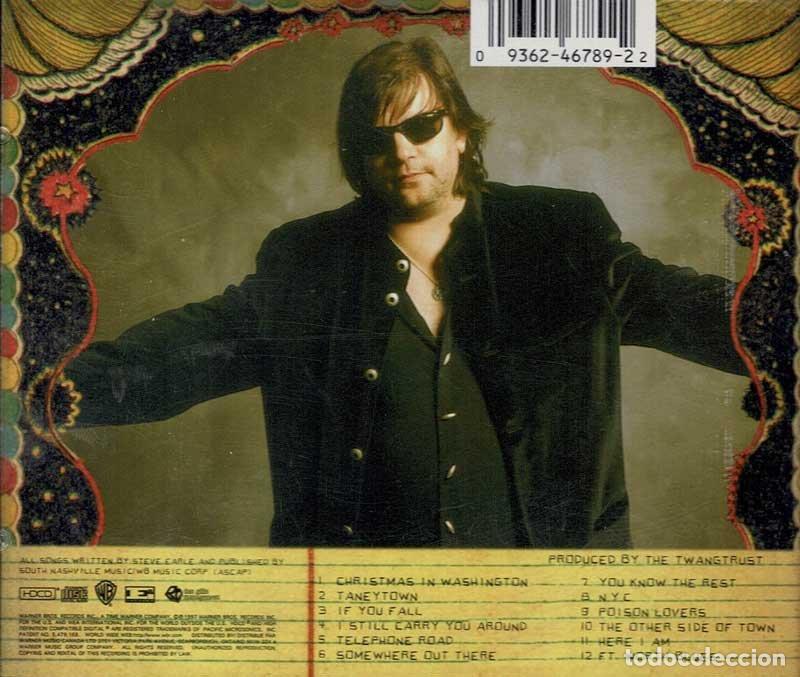 CDs de m&uacute;sica: Steve Earle - El Coraz&oacute;n. CD - Foto 2