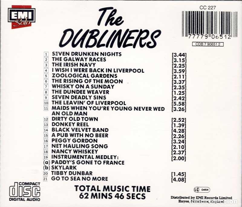 CDs de m&uacute;sica: The Dubliners - The Dubliners. CD - Foto 2