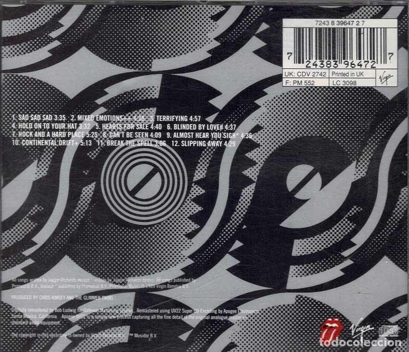 CDs de m&uacute;sica: Rolling Stones - Steel Wheels. CD - Foto 2