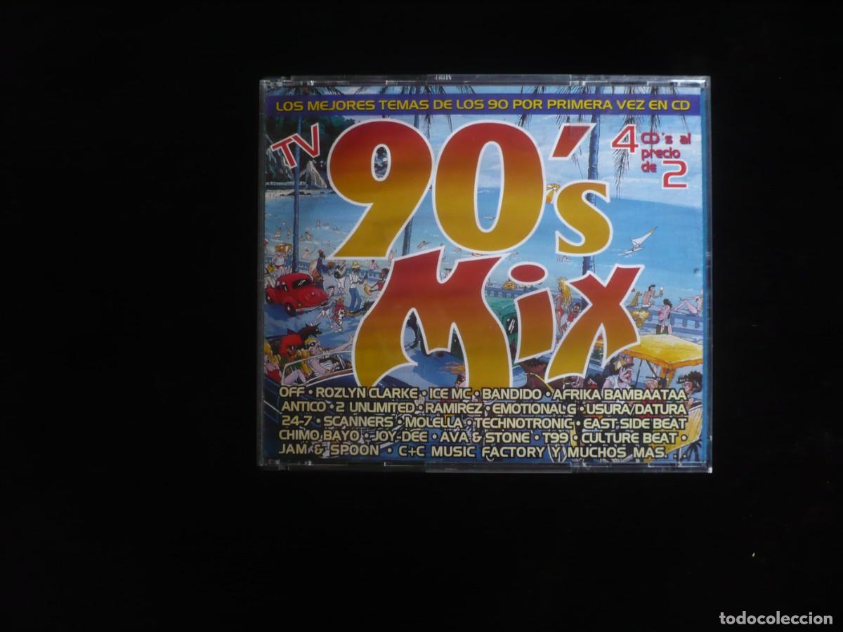 CDs de m&uacute;sica: 90s mix - 4 cd como nuevos con librito - Foto 1