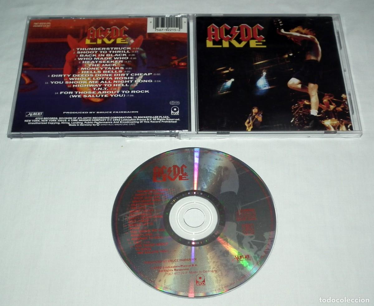 CDs de m&uacute;sica: CD AC/DC - LIVE (Germany 1992) - Foto 2