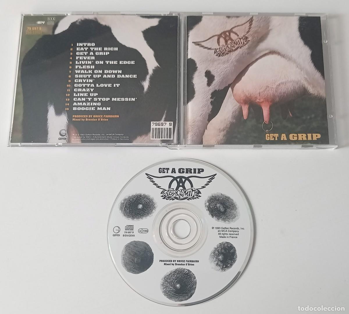 CDs de m&uacute;sica: CD AEROSMITH - GET A GRIP - Foto 2