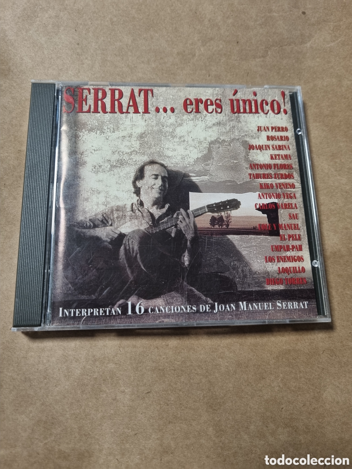 CDs de m&uacute;sica: SCD147 serrat..eres unico! CD MUSICA - Foto 1