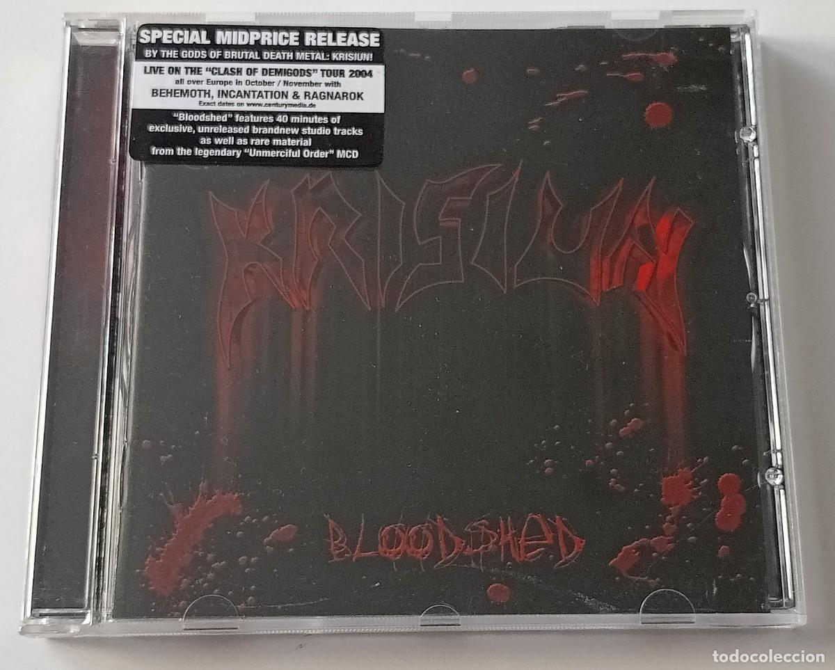 CDs de m&uacute;sica: CD KRISIUN - BLOODSHED - Foto 1