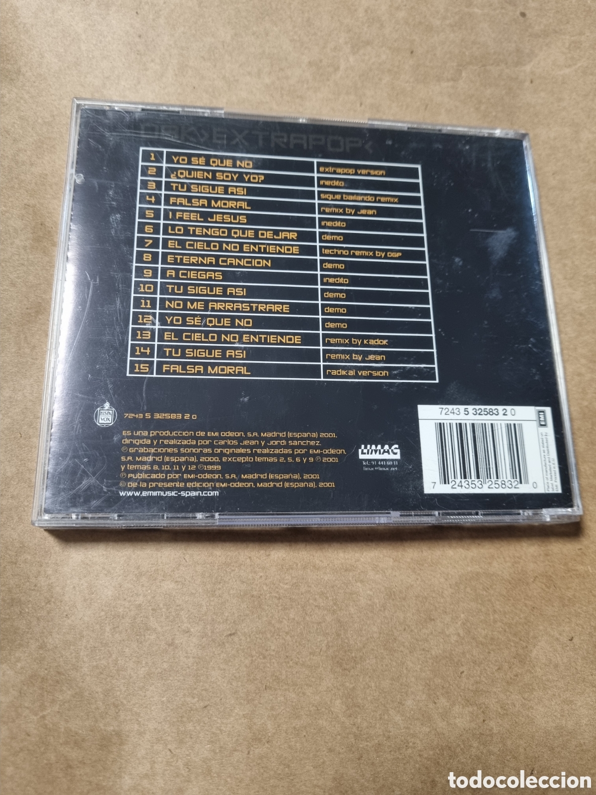 CDs de m&uacute;sica: SCD147 obk extrapop CD MUSICA - Foto 2