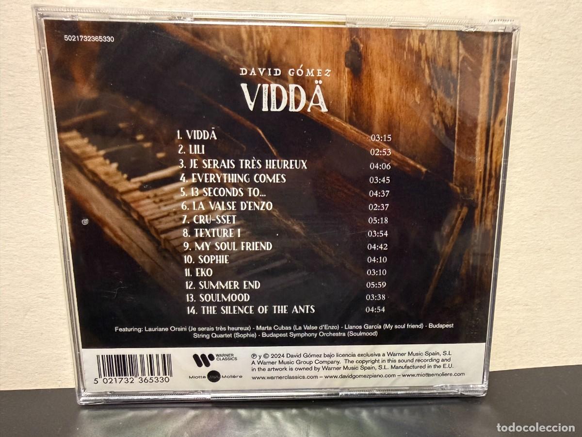 CDs de m&uacute;sica: David G&oacute;mez - Vida (CD) - Foto 2