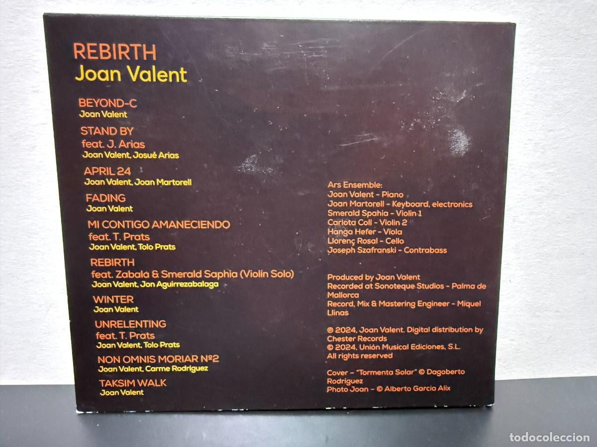 CDs de m&uacute;sica: Joan Valent - Rebirth (CD) - Foto 2