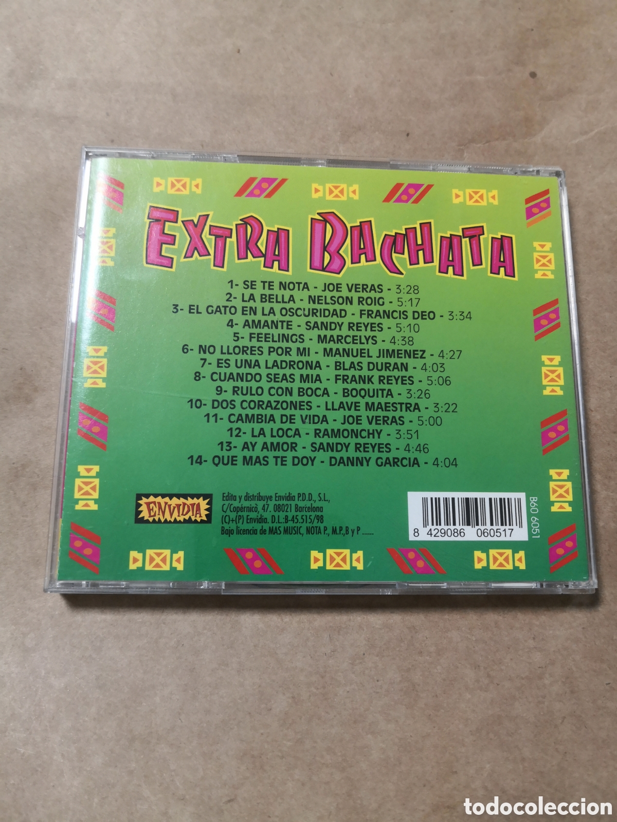 CDs de m&uacute;sica: SCD166 extra bachata CD MUSICA - Foto 2