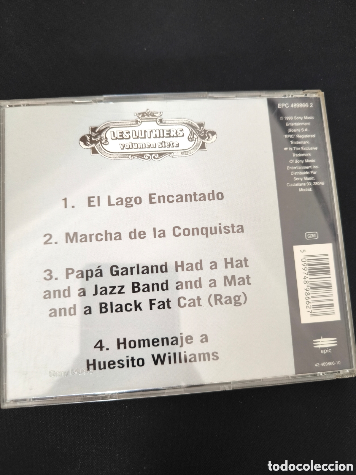 CDs de m&uacute;sica: CD Les Luthiers. Volumen Siete - Foto 2