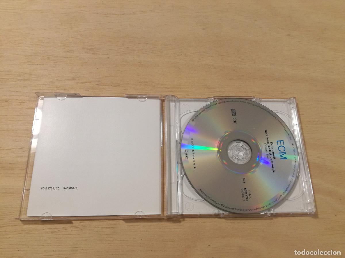 CDs de m&uacute;sica: KEITH JARRETT GARY PEACOCK JACK DEJOHNETTE - WHISPER NOT - ECM 2XCD - Foto 2