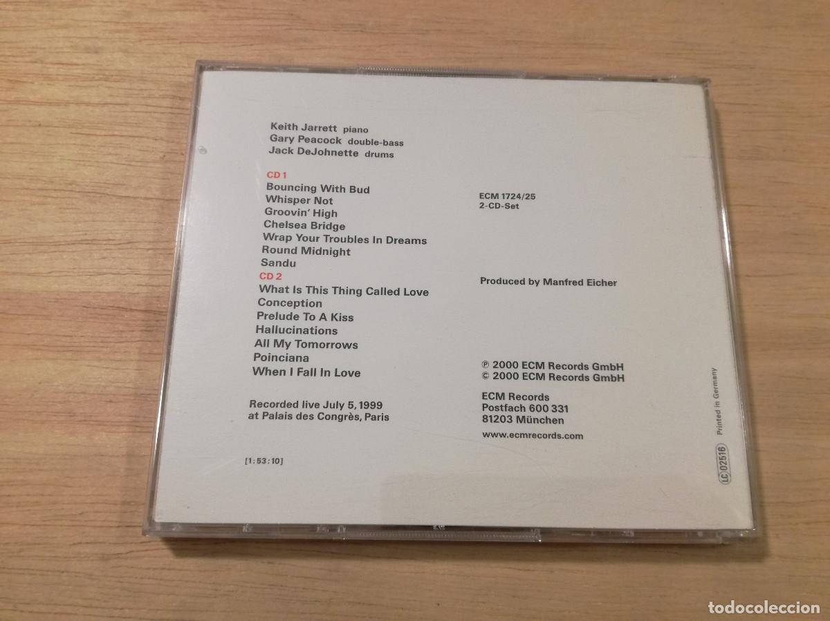CDs de m&uacute;sica: KEITH JARRETT GARY PEACOCK JACK DEJOHNETTE - WHISPER NOT - ECM 2XCD - Foto 3