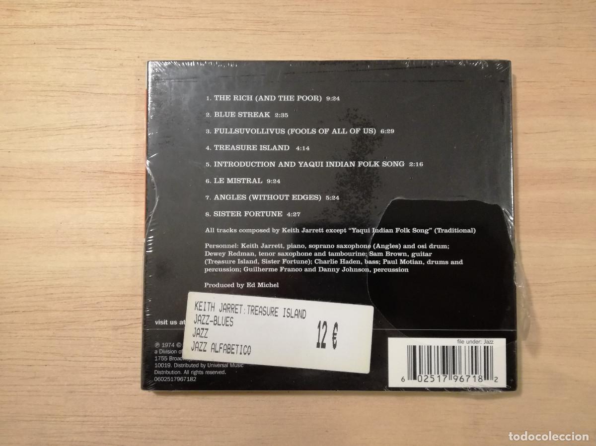 CDs de m&uacute;sica: KEITH JARRETT - TREASURE ISLAND - CD PRECINTADO - IMPULSE DIGIPACK - Foto 2