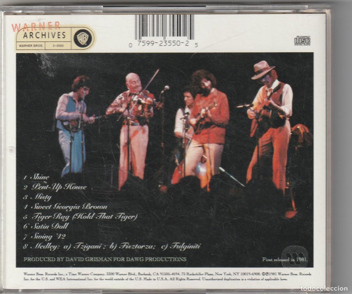 CDs de m&uacute;sica: STEPHANE GRAPPELLI &middot; DAVID GRISMAN - LIVE (CD WARNER 1994) - Foto 2