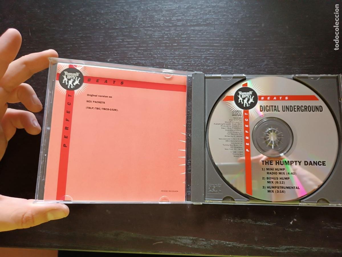 CDs de m&uacute;sica: Digital underground. The humpty dance. CD. Tommy Boy - Foto 3