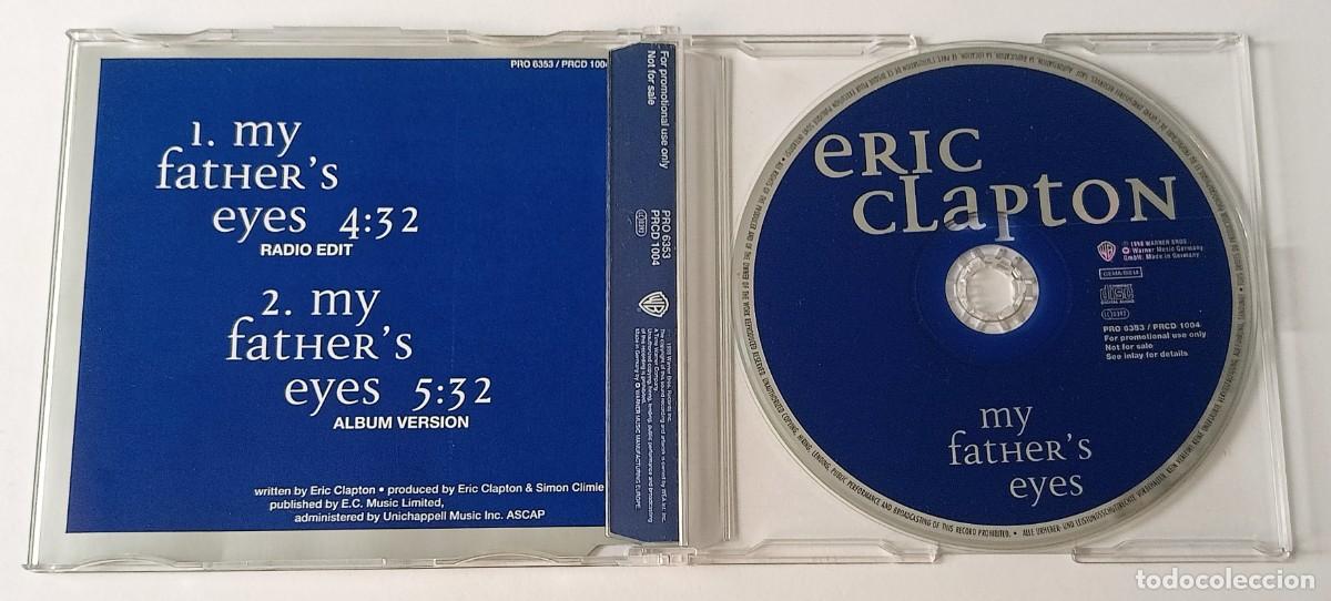 CDs de m&uacute;sica: CD SINGLE ERIC CLAPTON - MY FATHER&acute;S EYES - Foto 2