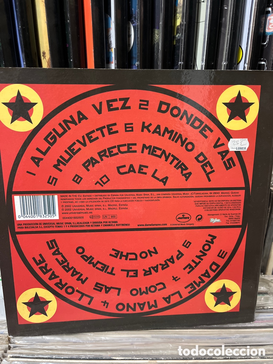 CDs de m&uacute;sica: ketama dame la mano cd dvd - Foto 2