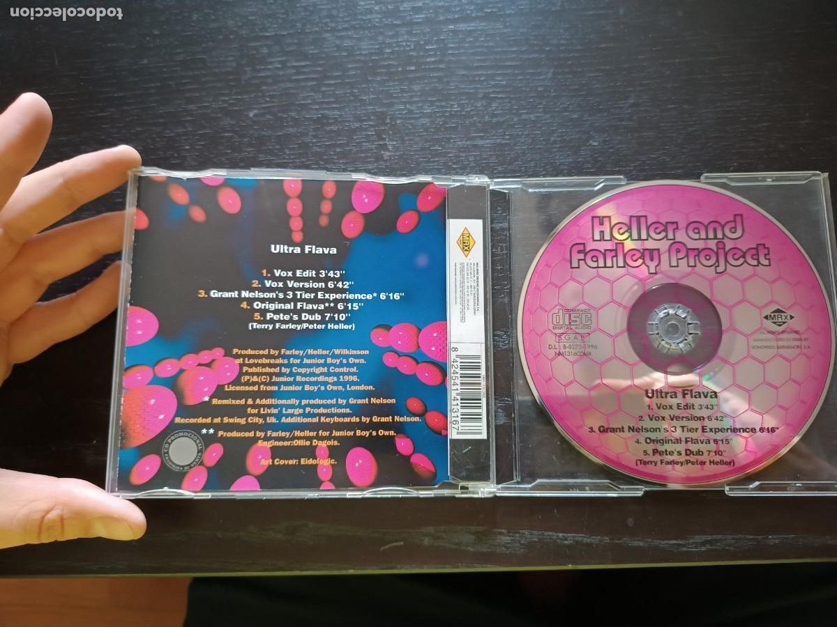 CDs de m&uacute;sica: Ultra flava - Heller and Farley Project. CD single - Foto 3