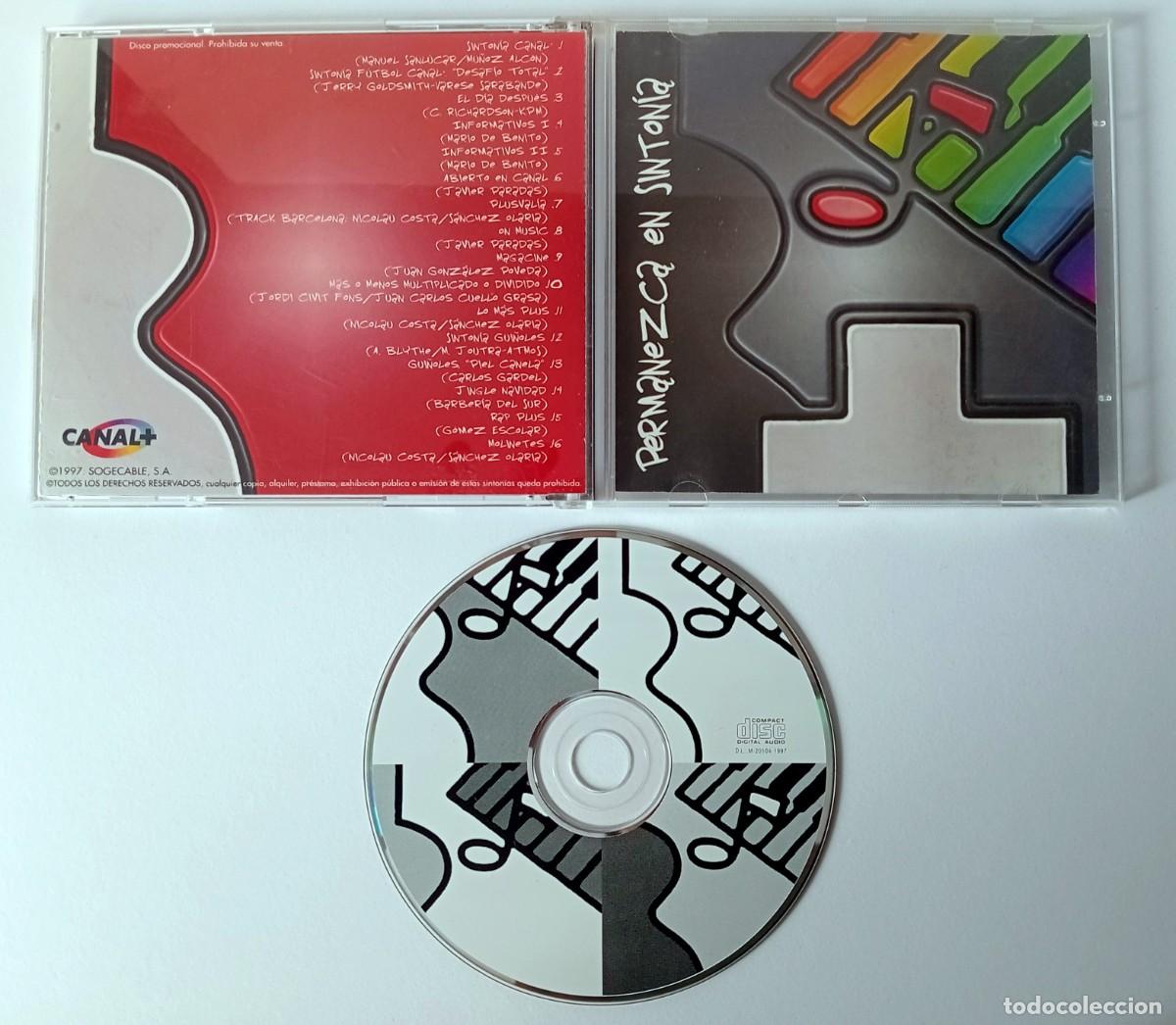 CDs de m&uacute;sica: CD PERMANEZCA EN SINTON&Iacute;A - CANAL + - Foto 2