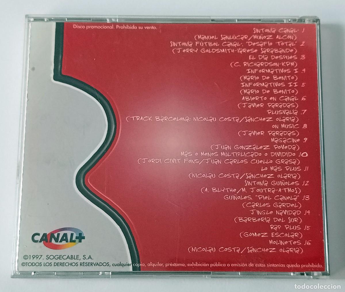 CDs de m&uacute;sica: CD PERMANEZCA EN SINTON&Iacute;A - CANAL + - Foto 3