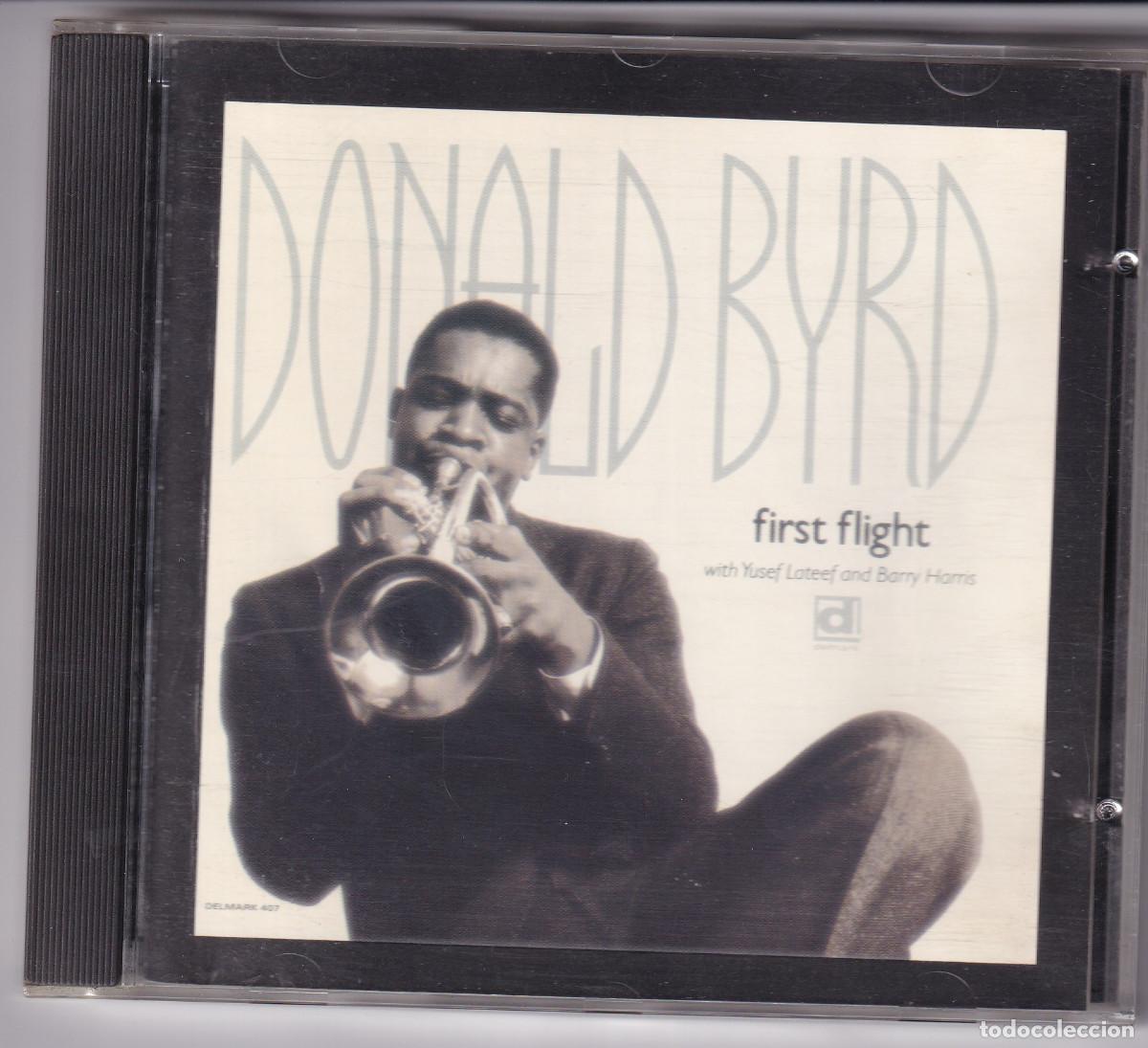CDs de m&uacute;sica: MUSICA.- CD. DONALD BYRD.- FIRST FLIGHT. - Foto 1
