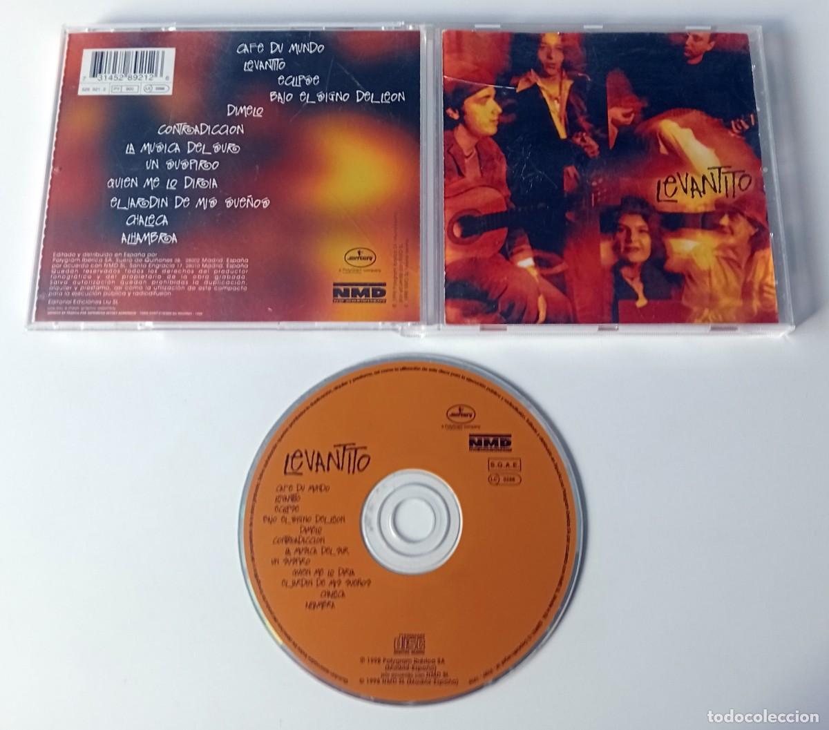 CDs de m&uacute;sica: CD LEVANTITO - LEVANTITO (DAVID PALOMAR) - Foto 2