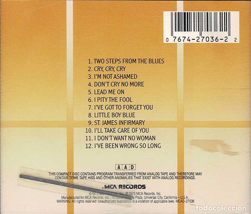 CDs de m&uacute;sica: Bobby Bland - Two Steps From The Blues. CD - Foto 2