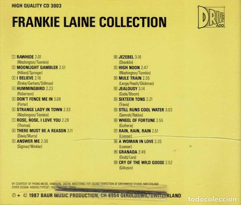 CDs de m&uacute;sica: Frankie Laine - Collection. CD - Foto 2