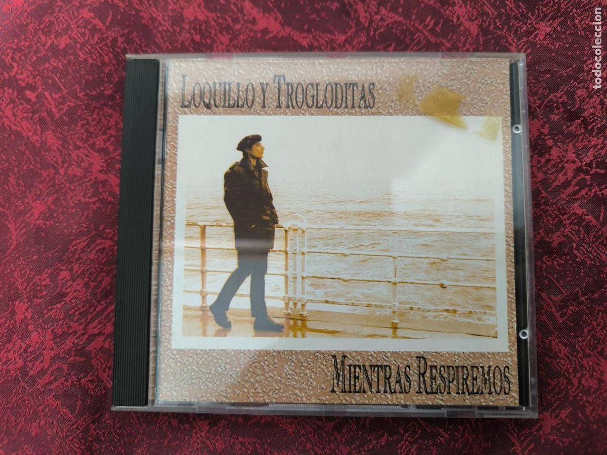 CDs de m&uacute;sica: CD LOQUILLO Y LOS TROGLODITAS. MIENTRAS RESPIREMOS - Foto 1