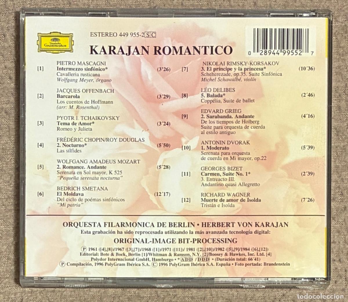 CDs de m&uacute;sica: Karajan Romantico (1036CD) - Foto 2