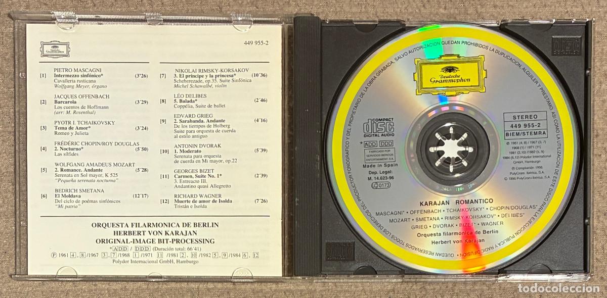 CDs de m&uacute;sica: Karajan Romantico (1036CD) - Foto 3