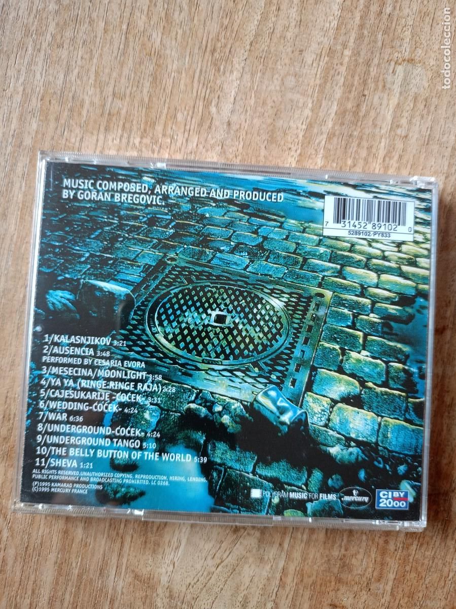 CDs de m&uacute;sica: UNDERGROUND BY GORAN BREGOVIC. - Foto 3
