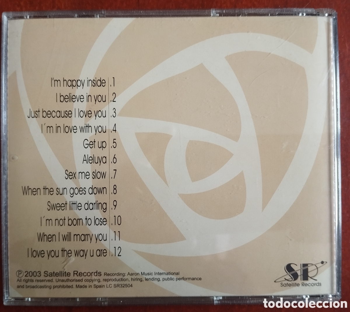 CDs de m&uacute;sica: Aaron Lordson - Im Happy Inside - CD - Foto 2