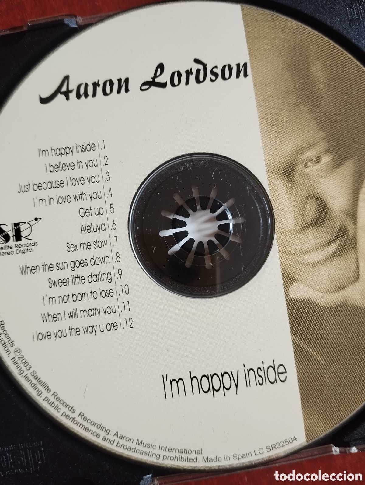 CDs de m&uacute;sica: Aaron Lordson - Im Happy Inside - CD - Foto 5