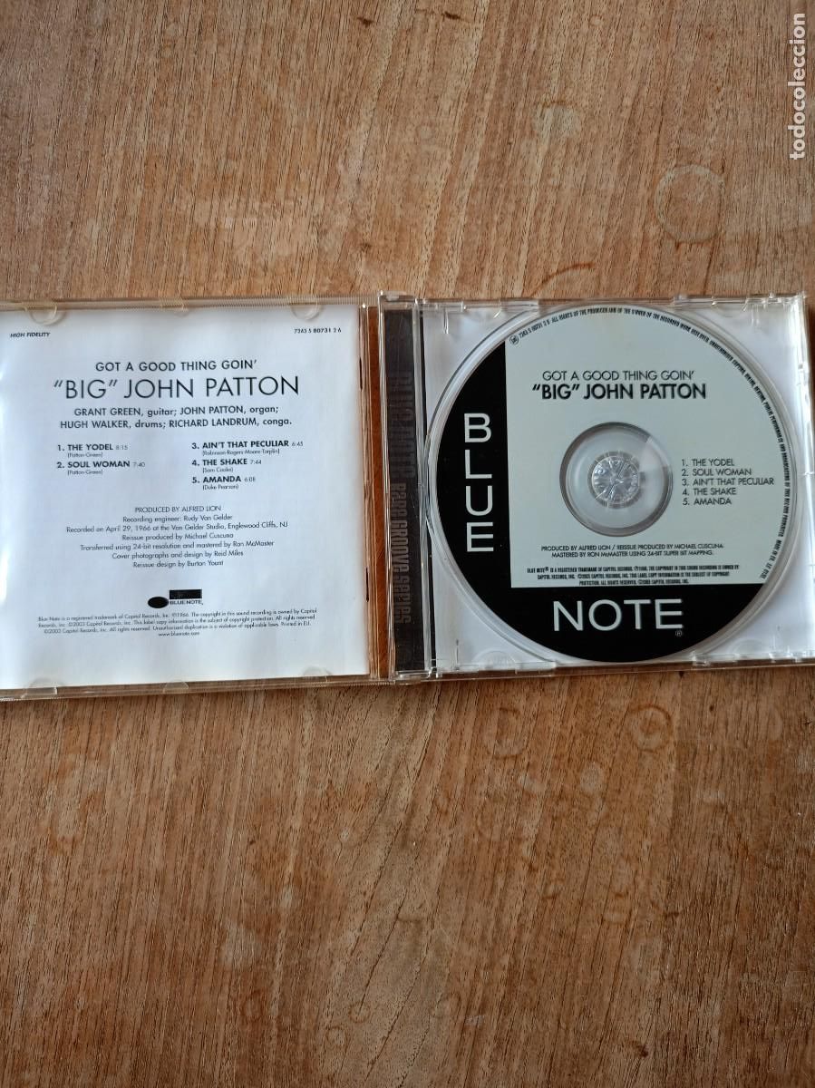 CDs de m&uacute;sica: BIG JOHN PATTON. GOT A GOOD THING GOIN - Foto 2