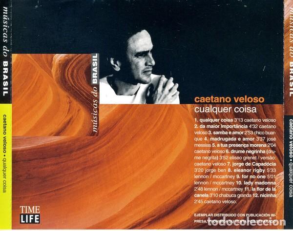CDs de m&uacute;sica: Caetano Veloso &lrm;&ndash; Qualquer Coisa - CD - OFERTA - Foto 2
