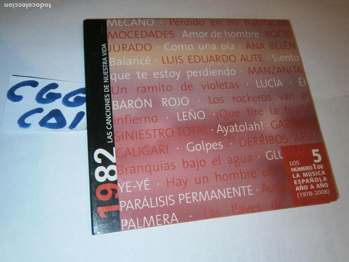 CDs de m&uacute;sica: ANTIGUO CD - LAS CANCIONES DE NUESTRA VIDA - 1982 - Foto 1