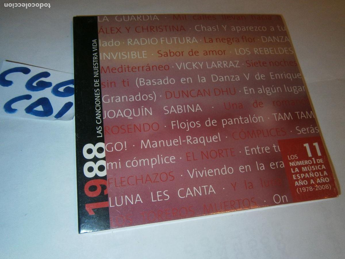 CDs de m&uacute;sica: ANTIGUO CD - LAS CANCIONES DE NUESTRA VIDA - 1988 - Foto 1