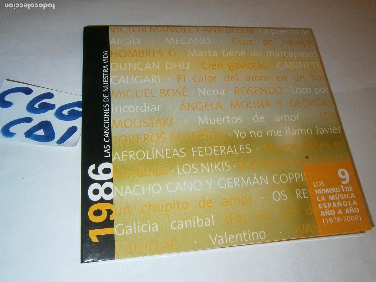 CDs de m&uacute;sica: ANTIGUO CD - LAS CANCIONES DE NUESTRA VIDA - 1986 - Foto 1