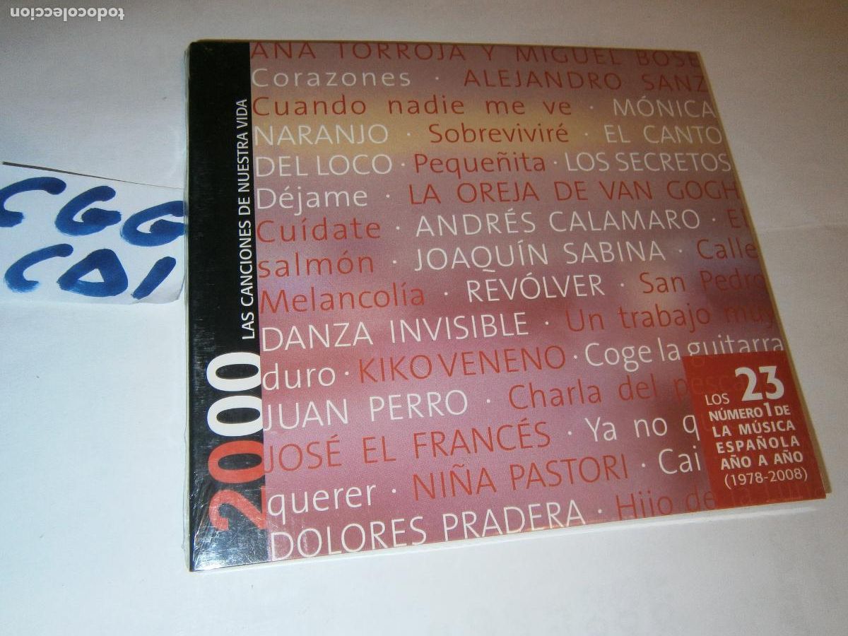 CDs de m&uacute;sica: ANTIGUO CD - LAS CANCIONES DE NUESTRA VIDA - 2000 - Foto 1