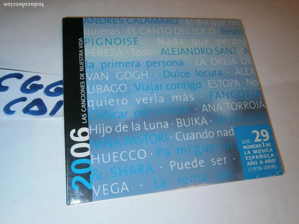CDs de m&uacute;sica: ANTIGUO CD - LAS CANCIONES DE NUESTRA VIDA - 2006 - Foto 1