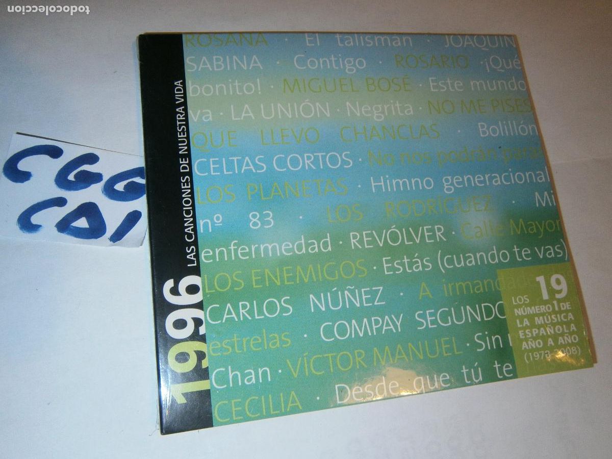 CDs de m&uacute;sica: ANTIGUO CD - LAS CANCIONES DE NUESTRA VIDA - 1996 - Foto 1