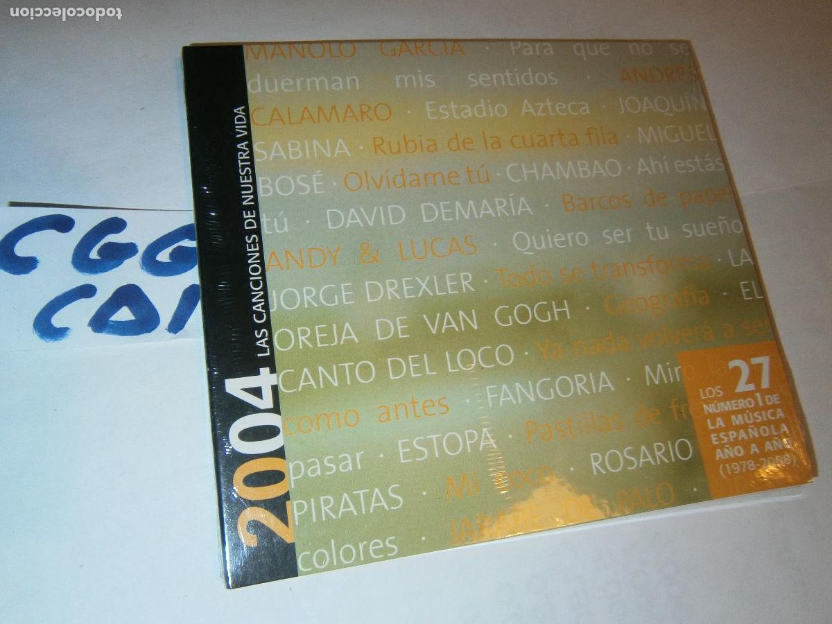 CDs de m&uacute;sica: ANTIGUO CD - LAS CANCIONES DE NUESTRA VIDA - 2004 - Foto 1