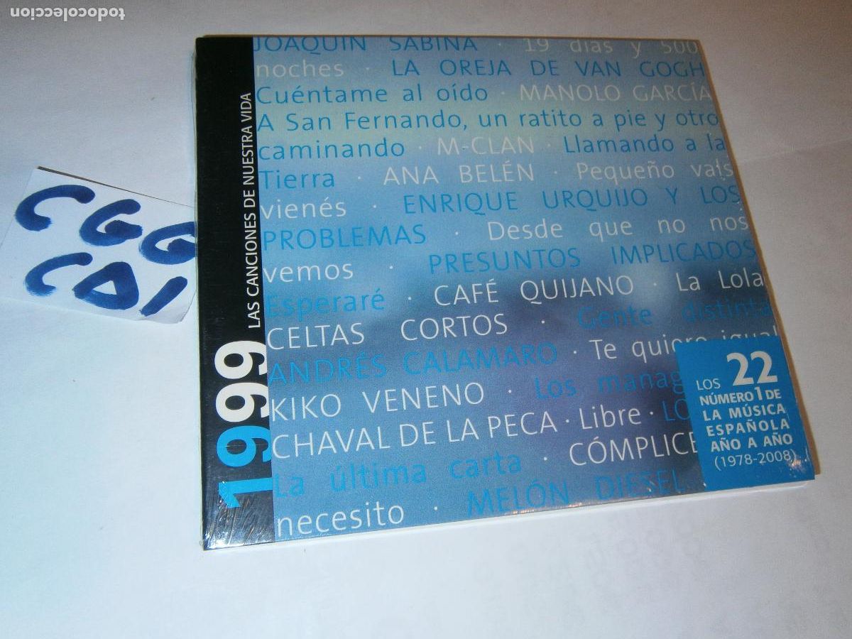 CDs de m&uacute;sica: ANTIGUO CD - LAS CANCIONES DE NUESTRA VIDA - 1999 - Foto 1